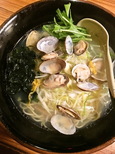 「あさりらーめん ￥700」@元祖醤麺 じょんのびの写真