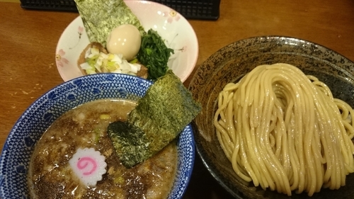 「全部のせ特製つけ麺(1000円)」@つけめん 桜の如くの写真