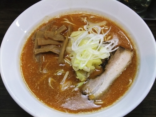 「【限定】甘海老鶏白湯ラーメン（750円）」@八王子 響の写真