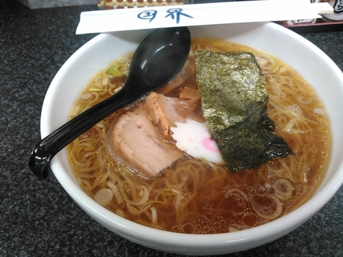 「ラーメン」@お食事処 国界 本店の写真