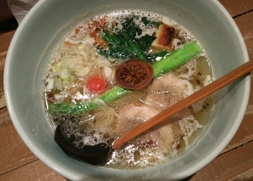 「【下北沢店1日20食限定】焼あごといりこ　850円」@ラーメン凪 下北沢店の写真