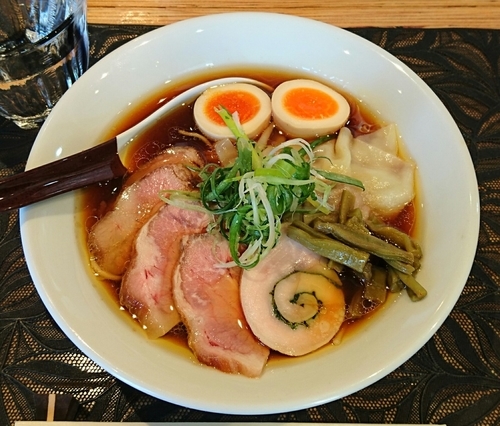 「醤ソバ+特製」@Noodle Lounge～醤～Hishioの写真