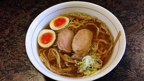 「味玉中華そば」@中華そば 敦の写真