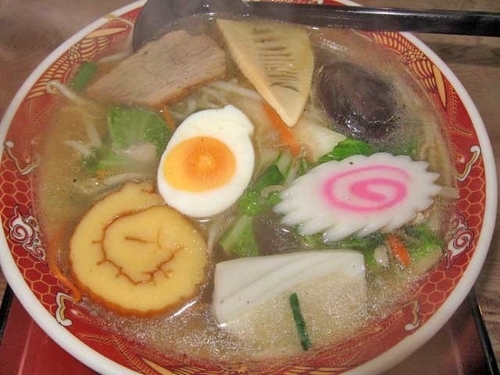 「五目中華ソバ　650円」@さかえやの写真