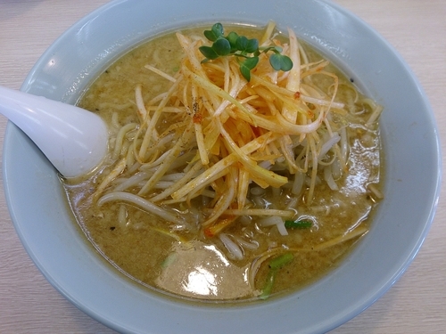 「ねぎみそラーメン」@くるまやラーメン 松本渚店の写真