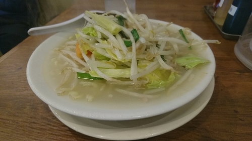 「タンメン_780円」@味の店 みちお食堂の写真