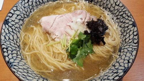 「煮干し中華そば」@㐂九八 ～garage～の写真