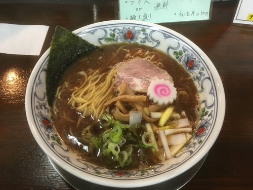 「濃厚中華そば 大盛り サービス ¥800」@中華そば 銀次郎の写真