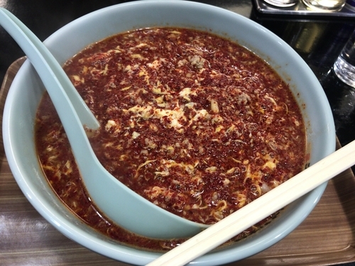 「タンタンメンメチャ辛【750円】」@元祖ニュータンタンメン本舗 東神奈川店の写真