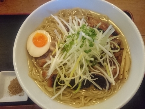 「【限定】塩麹の鶏らーめん ￥820」@和風らーめん 凪の写真