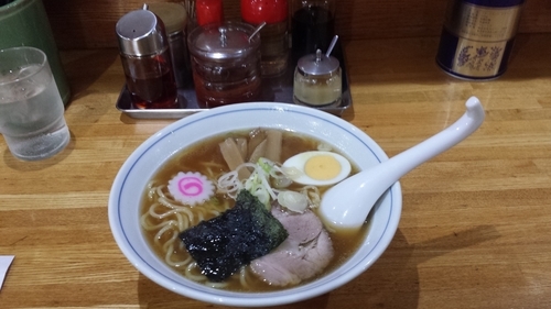 「らーめん(小)620円」@らーめん サニーの写真