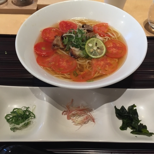 「和だしらーめん トマト（￥980）」@Hitoshinayaの写真