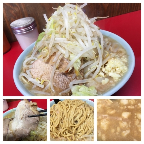 「ラーメン 小 全マシ」@ラーメン二郎 新潟店の写真