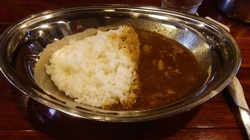 「ビーフカレー（辛口）シチュータイプ 860円」@料理・カレー らいんの写真