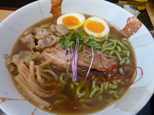 「燻製あさり節醤油」@らーめん仙代の写真