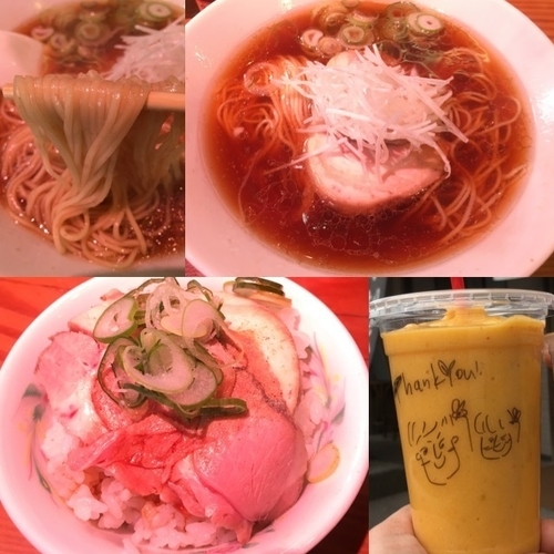 「朝らー定食〈談志〉」@らーめん芝浜の写真