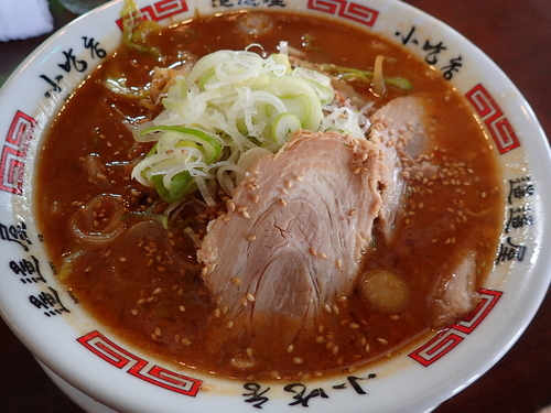 「炙り麹味噌老麺」@遥遥屋 小吃店の写真
