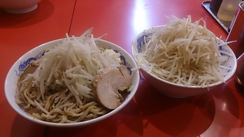 「味噌ラーメン800円+倍盛り100円」@ドン-キタモトの写真