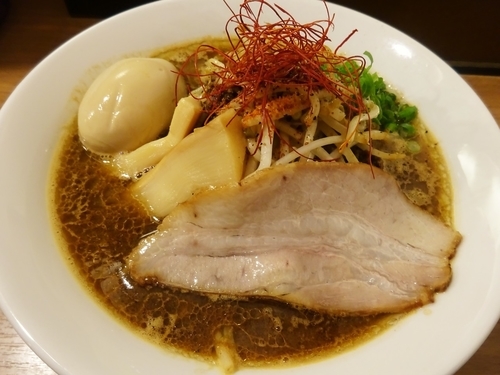 「濃厚味噌そば ～白湯味噌仕立て～　　880円」@鯛塩そば 灯花 本店の写真