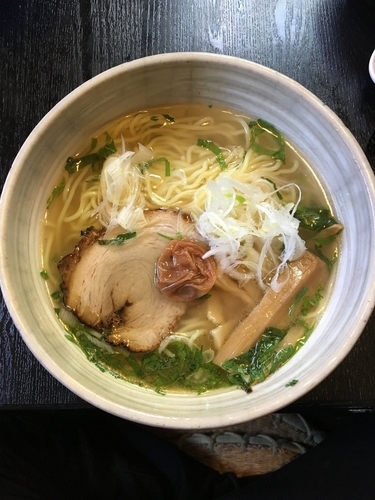 「梅シソ」@中華そば 花菱の写真