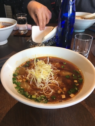 「勝浦タンタンメン840円」@Dining BAR RAGTIMEの写真