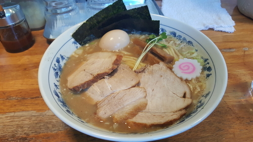 「特製中華そば」@大勝軒 佐貫店の写真