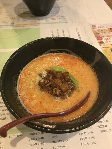 「きんとうん麺（辛）」@きんとうんの写真