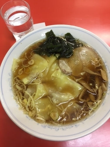 「ワンタンメン　650円」@中華料理 一番の写真