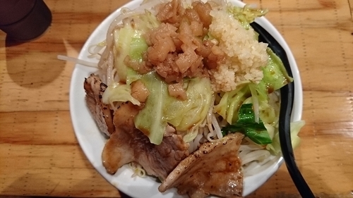 「まぜそば二郎」@麺屋イッショウの写真