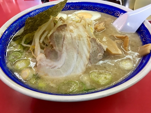 「ランチラーメン(カタ、カラ) ¥880」@MURAYAMAホープ軒 本店の写真