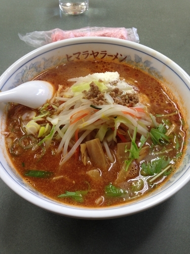 「トマト担々麺」@ヒマラヤラーメン 東口店の写真