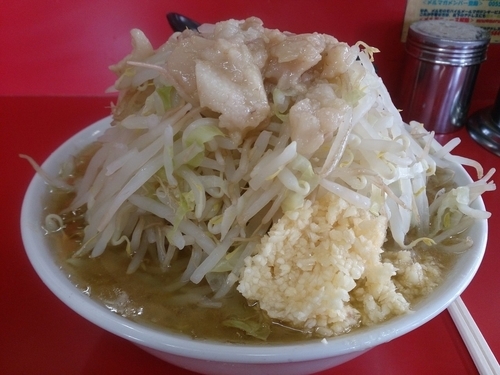 「小ラーメン」@ラーメン二郎 茨城守谷店の写真