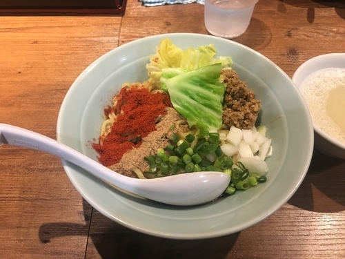 「しびれまぜそば」@麺家 千晃 新横浜店の写真