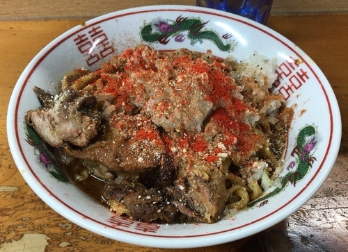 「シーフードカレーまぜそば(限定)850円」@口樂の写真