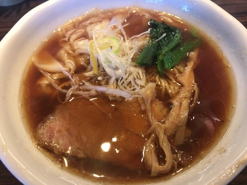 「ワンタンメン820円」@麺や 豊の写真