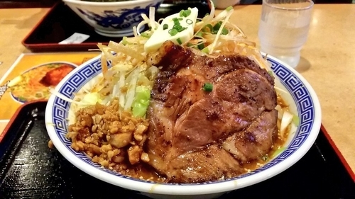 「辛味噌角ふじ麺」@常勝軒 千葉本店の写真