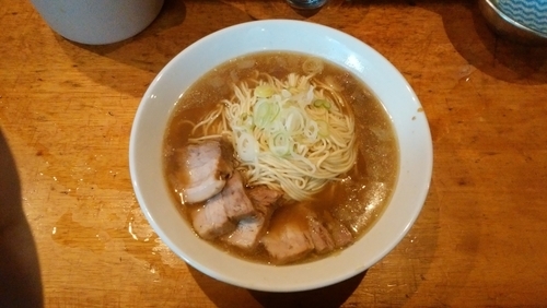 「比内鶏肉そば大盛」@自家製麺 伊藤の写真