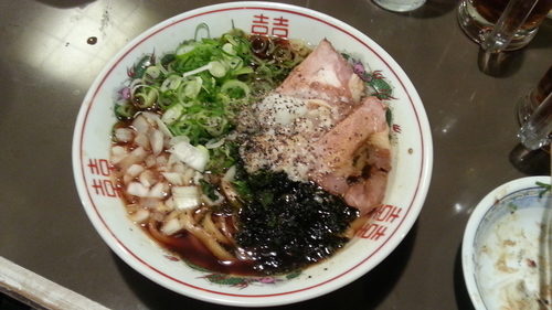 「燕三条系　背脂ラーメン」@宮崎郷土料理 どぎゃんの写真