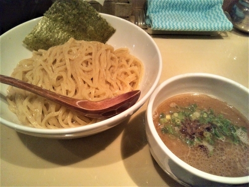 「醬油つけ麺1.5玉（780円）」@つけ麺処 三ツ葉亭の写真