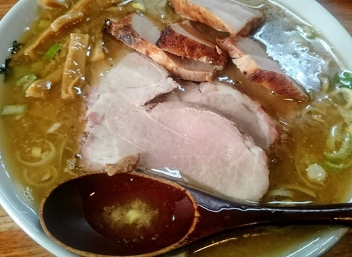 「ミックス肉麺」@麺 髙はしの写真