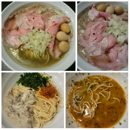 「【1周年コラボ限定】wyvern製冷燻煮干そば 他」@灰汁中華 丿貫 福富町本店の写真