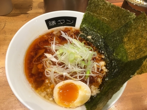 「勝浦タンタンメン880円」@日本橋 鳥久の写真