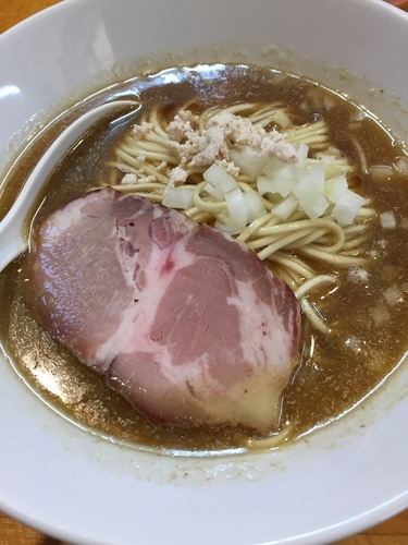 「煮干しソバ 和え玉」@煮干中華ソバ イチカワの写真