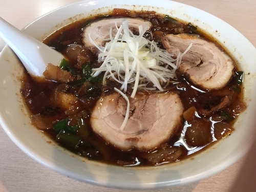 「アリランチャーシュー麺 硬め」@らーめん 味覚の写真