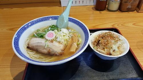 「あっさり塩そば」@常勝軒 総本店の写真