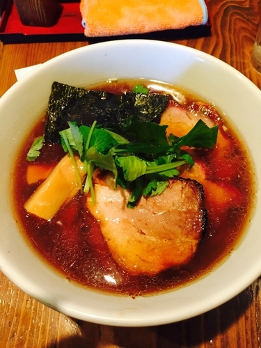 「焼きアゴ出汁ラーメン780円」@麺屋たつみ 喜心 狭山店の写真