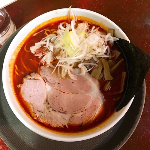 「赤悪魔」@宗家一条流がんこラーメン 池袋店の写真