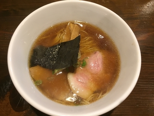 「中華そば醤油¥630(税別)」@中華そば みのるの写真