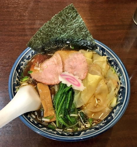 「わんたん麺」@白河中華そば 弘流の写真