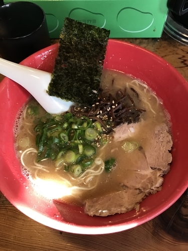 「ラーメン」@元祖長浜 大学ラーメンの写真